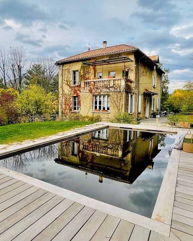 Ar bradenn piscine en bois naturelle